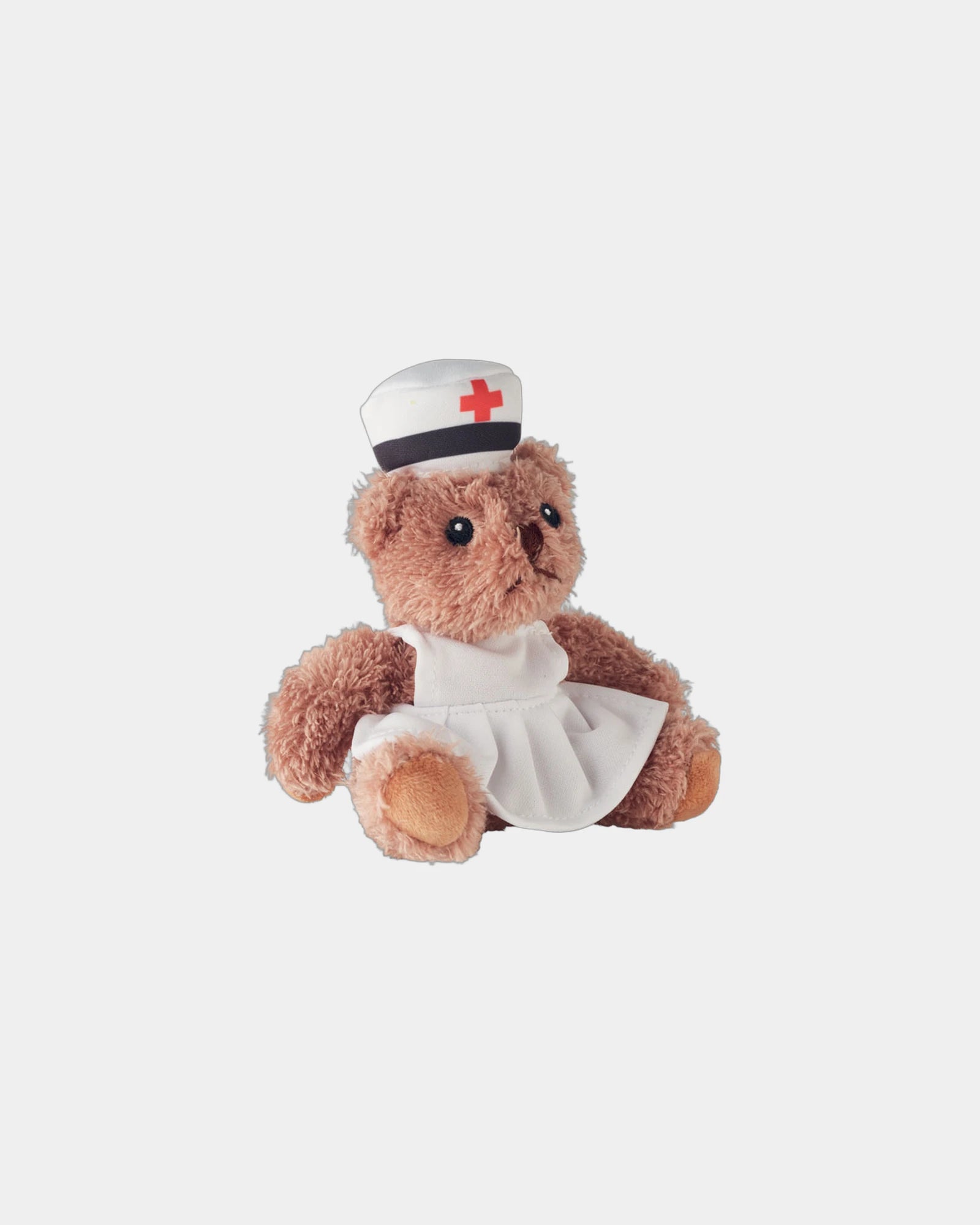 Ours en peluche infirmière polyester à personnaliser - 1